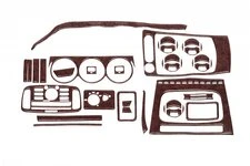 Накладки на панель (великий комплект) Дерево для Ford Connect 2010-2013 рр