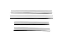 Накладки на пороги Carmos V3 (4 шт, нерж) для Volkswagen Sharan 2010- рр