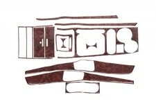 Накладки на панель Варіант 1 (2003-2007) Дерево для Kia Sorento I BL рр