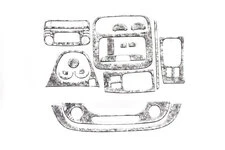 Накладка на торпеду Титан для Nissan NV300/Primastar 2016-рр