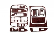 Накладки на панель Карбон для Toyota Land Cruiser 100