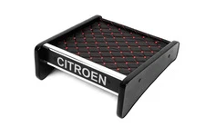 Полиця на панель 2000-2005 (Чорна з червоною ниткою) для Citroen Jumper рр