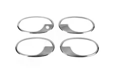 Хром обведення ручок (4 шт., нерж.) для Opel Corsa C 2000- рр