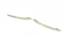 Ходові вогні Хром (2014-2025, LED) для Fiat Doblo II рр