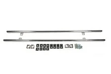 Бічні труби 42 мм (2 шт, нерж) для BMW X3 E-83 2003-2010 рр