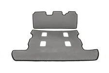 Килимок багажника 2 шт (EVA, 7 місць, сірий) для Toyota Land Cruiser 200