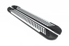 Бокові пороги Line (2 шт., Алюміній) для Mini Countryman R60 2010-2017 рр