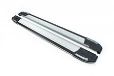 Бокові пороги Rainbow (2 шт., Алюміній) для Nissan Patrol Y61 1997-2011 рр