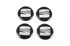 Наклейки на ковпачки 54мм (4шт) для Тюнінг Seat