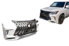 Передній бампер для 2008-2015 в стилі рестайлінгу (під фарбування) для Lexus LX570/450d