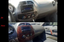 Накладки на панель (великий к-т) Темне дерево для Chery Tiggo 1