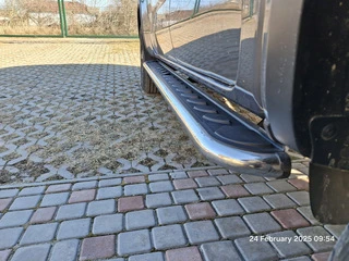 Бокові пороги Maydos V1 (2 шт., Алюміній -2025 нерж) для Volkswagen Amarok 2010-2022 рр