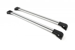 Перемички на рейлінги без ключа (2 шт) Сірий для Kia Sportage 1994-2004 рр