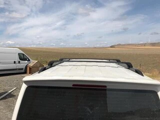 Інтегровані рейлінги (чорні) Довга база для Volkswagen T6