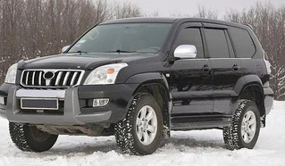 Вітровики (4 шт, HIC) для Toyota Land Cruiser Prado 120