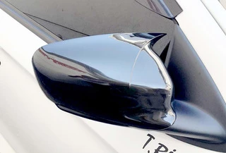 Накладки на дзеркала BMW-Style (2 шт) для Peugeot 301