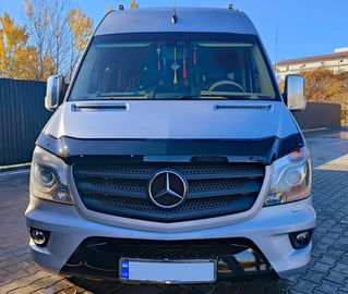 Дефлектор капота 2013-2025 (V1, EuroCap) для Mercedes Sprinter W906 рр