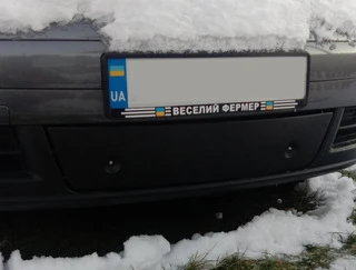 Зимова решітка нижня, 2003-2006) Матова для Volkswagen Touran рр