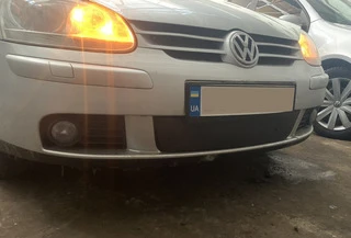 Зимова решітка нижня, 2003-2006) Матова для Volkswagen Touran рр