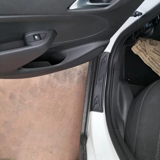 Накладки на дверні пороги EuroCap (4 шт, ABS) для Opel Crossland X