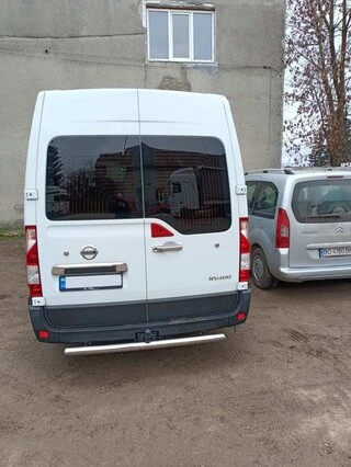 Планка над номером (нерж.) для Nissan NV400 2010-2024 рр