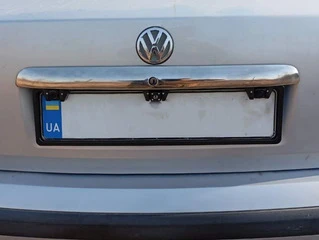 Накладка над номером 1996-2001 (нерж) для Volkswagen Passat B5 рр