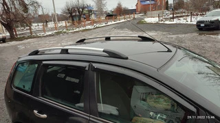 Рейлінги Хром Пластикові ніжки для Ford C-Max 2004-2010 рр