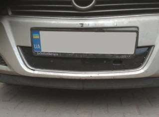 Зимова решітка (2007-2025) Глянцева для Opel Astra H рр