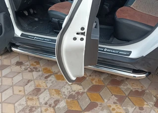 Бокові пороги Premium (2 шт., нерж.) &Oslash;60 для Renault Duster 2018-2024 рр