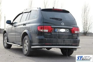 Задня дуга AK005 (нерж) для SsangYong Kyron 2005-2014 рр