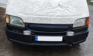 Зимова решітка Глянцева для Ford Transit 1991-2000 рр