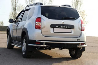 Задня дуга AK005-Special (нерж.) для Dacia Duster 2008-2018 рр
