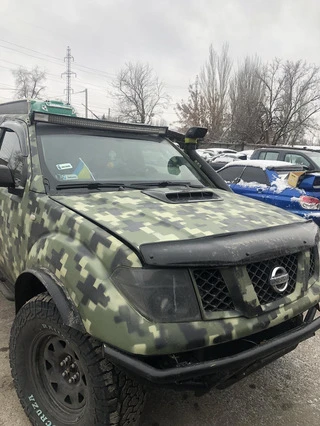 Накладка на капот тип-С (1 шт, ABS)