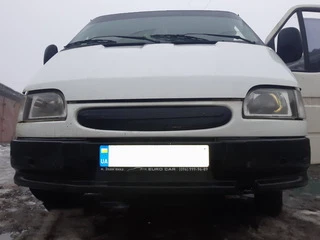 Зимова решітка Глянцева для Ford Transit 1991-2000 рр