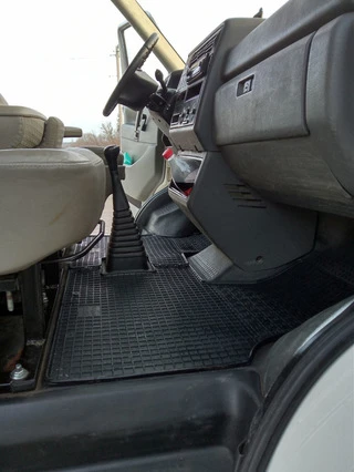 Гумові килимки (2 шт, Polytep) для Volkswagen T4 Caravelle/Multivan