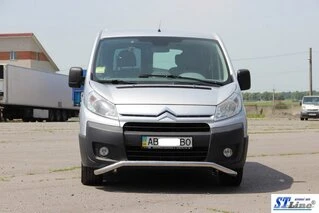 Передній захист ST007 (нерж.) 51 мм для Peugeot Expert 2007-2016 рр