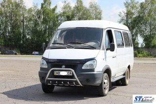 Кенгурятник WT003 (нерж.) для Газель, соболь