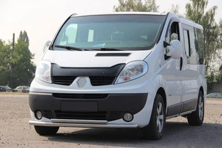 Передній захист ST014 (нерж.) для Opel Vivaro 2001-2015 рр
