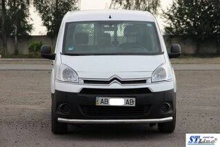 Передній захист ST008 (нерж.) 60 мм для Citroen Berlingo 2008-2018 рр