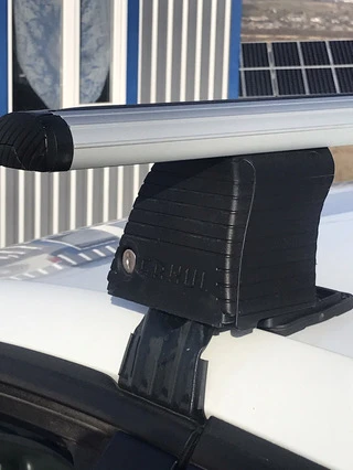 Перемички на гладку дах (2 шт, Asaf V4) для Renault Megane III 2009-2016 рр