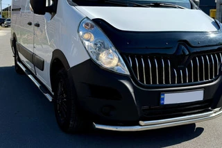 Бічні труби BB002 (2 шт., нерж.) Середня база для Renault Master 2011-2023 рр