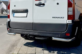 Задні куточки AK003 (2 шт., нерж) для Renault Master 2011-2023 рр