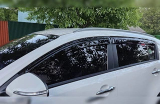 Вітровики (4 шт, HIC) для Kia Sportage 2010-2015 рр