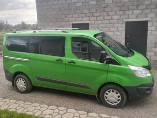 Рейлінги Хром Довга, металева ніжка для Ford Custom 2013-2022 рр