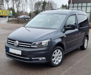 Накладки на решітку (2 шт., нерж) Carmos - Турецька сталь для Volkswagen Caddy 2015-2020 рр