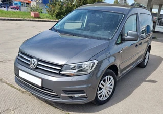 Накладки на решітку (2 шт., нерж) Carmos - Турецька сталь для Volkswagen Caddy 2015-2020 рр
