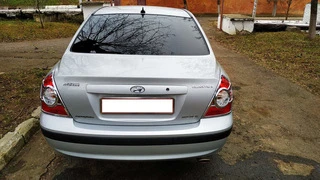 Накладки на стопи (2 шт, пласт) для Hyundai Elantra (XD) 2000-2011 рр