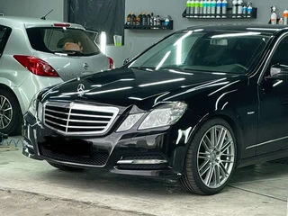 Емблема приціл (з написом) для Mercedes E-сlass W212 2009-2016рр