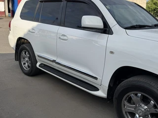 Комплект дверних молдингів (2008-2016) Чорний колір для Toyota Land Cruiser 200