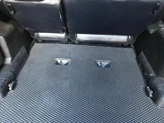 Килимок багажника (EVA,Чорний) для Mitsubishi Pajero Wagon III